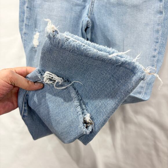 Madewell Size 23 Petite The Perfect Vintage Jeans High Rise Coffey Distressed - Picture 10 of 16